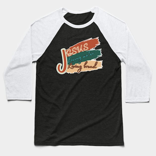 Jesus Christ Baseball T-Shirt by Kikapu creations